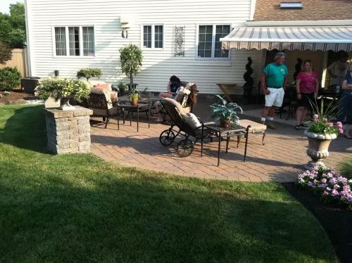 We are absolutely thrilled with our lakeside landscaping! We now have a boulder bulkhead that will never rot; I have a