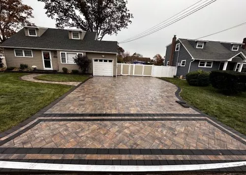 We installed Cambridge pavers on our patio - Toffee Onyx Lite. Initially the pavers looked great