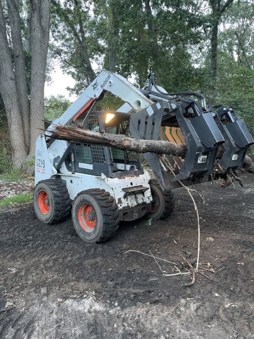  alt='Well deserved 5 stars work. I hired KJP to clear about 3/4 acre forest land and Kyle did an excellent job'
