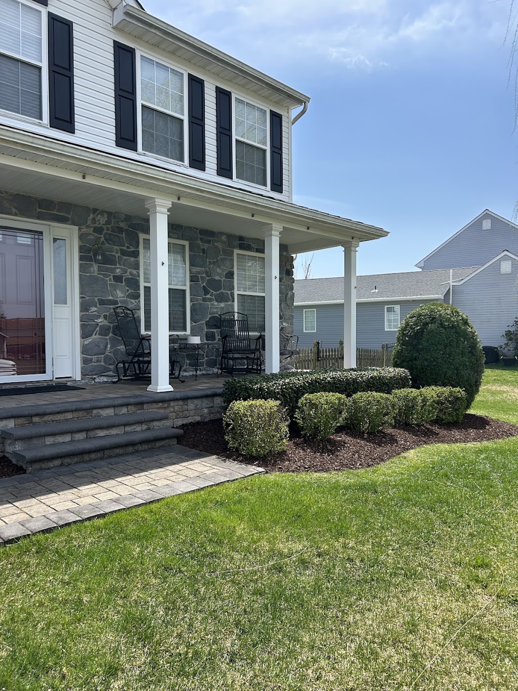 We’ve used Dalton and his team for routine lawn maintenance and several large garden bed projects, and they’ve been