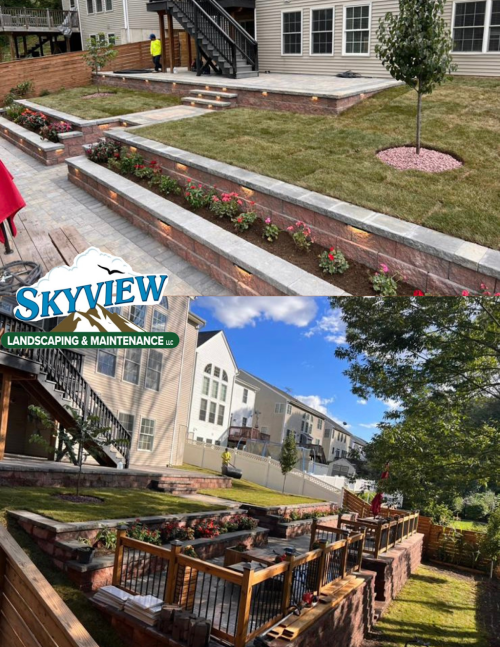  alt='From the day we met Wilmer, the owner of Skyview Landscaping we knew our project would turn out exactly as we wanted and it'